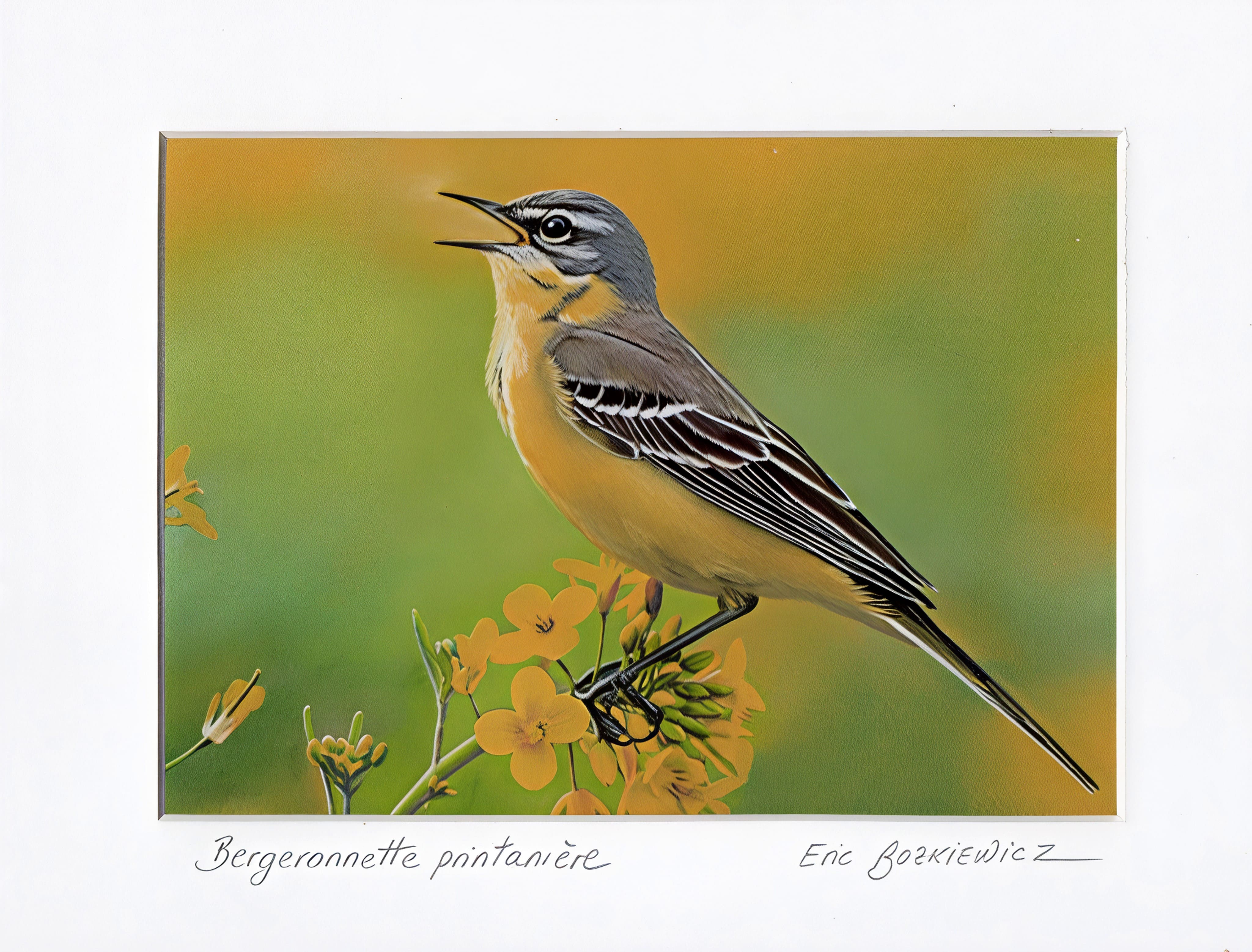 Bergeronnette printanière